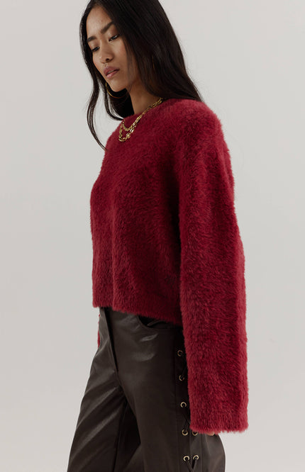 Sweater Nina Ruby Red AW25W502