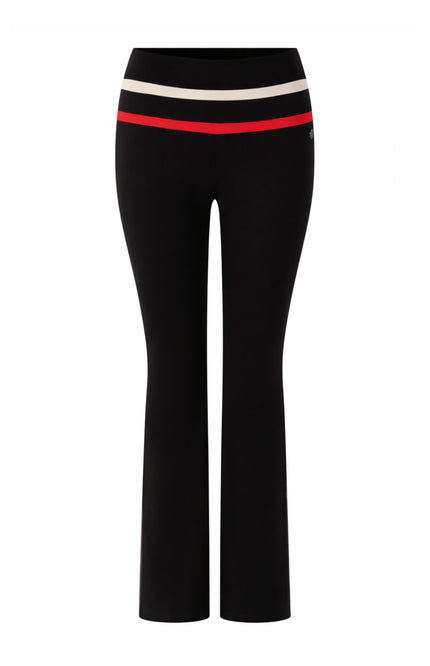 Broek Chloe Black Red A26