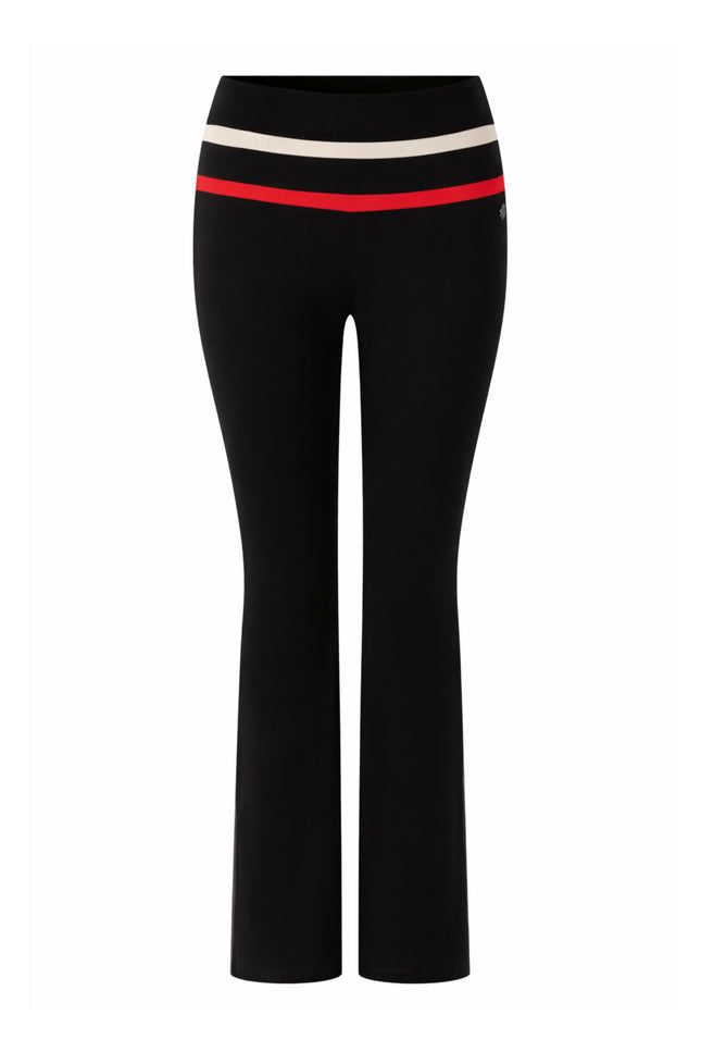 Broek Chloe Black Red A26