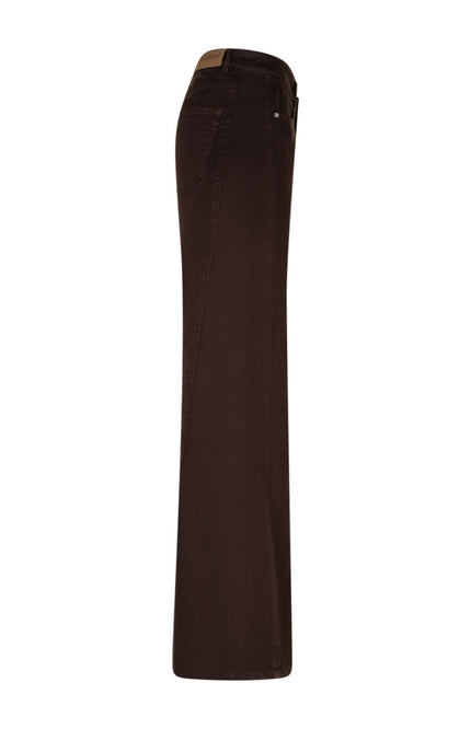 Broek Claudette Tencel Twill Espresso SRB5157 L33