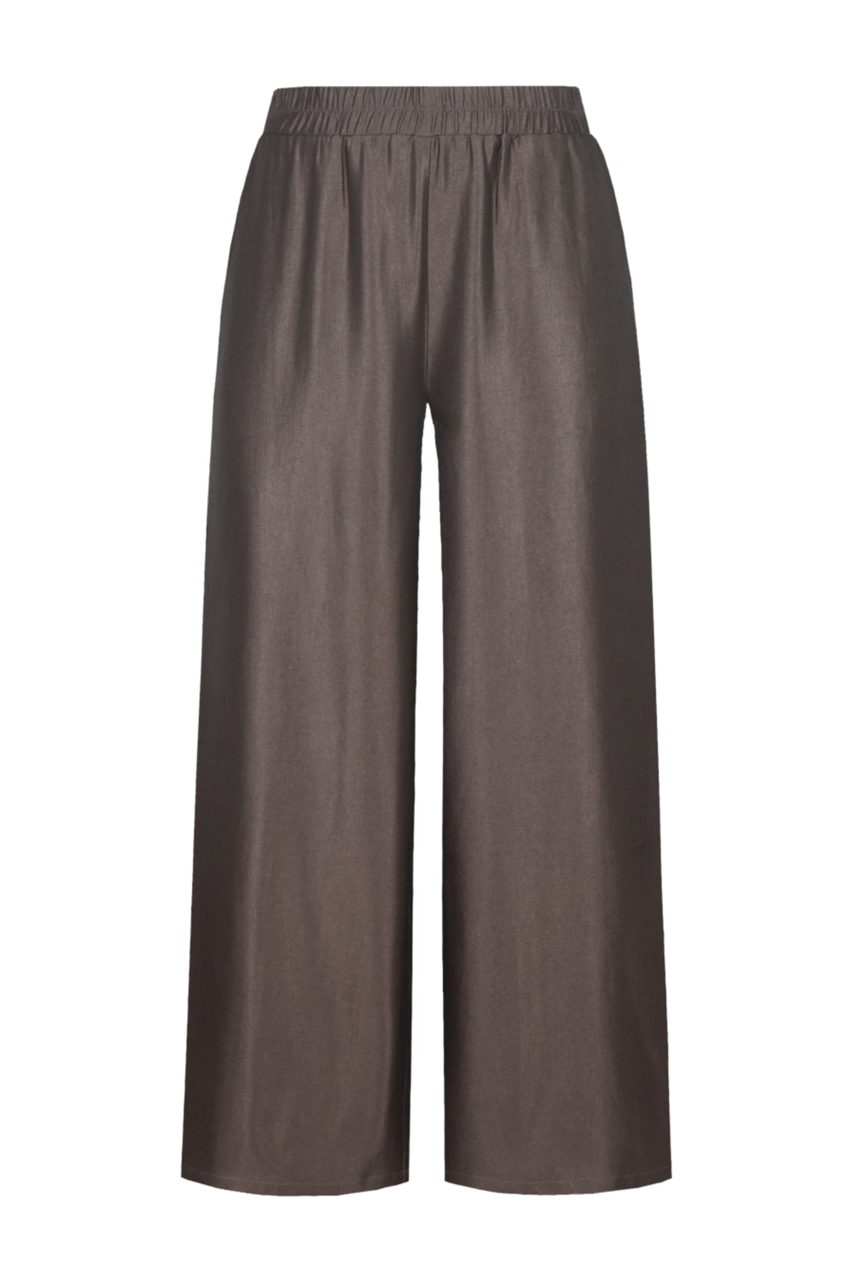 G-maxx Ashling Dark Earth broek met stevige stof en comfortabele pasvorm, zichtbaar op de foto.