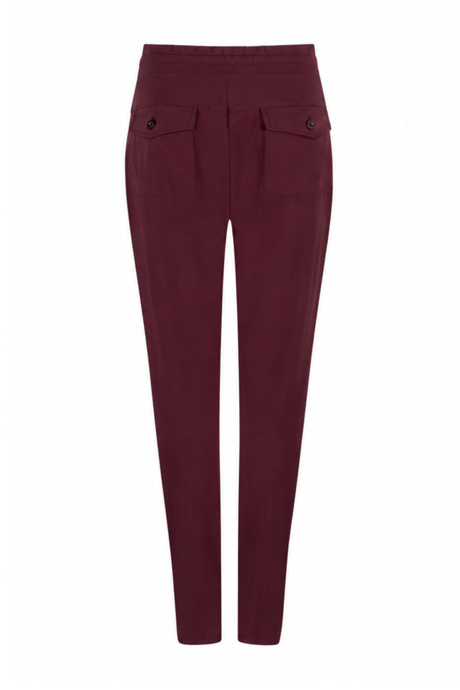 Travel Broek Amber Bordeaux