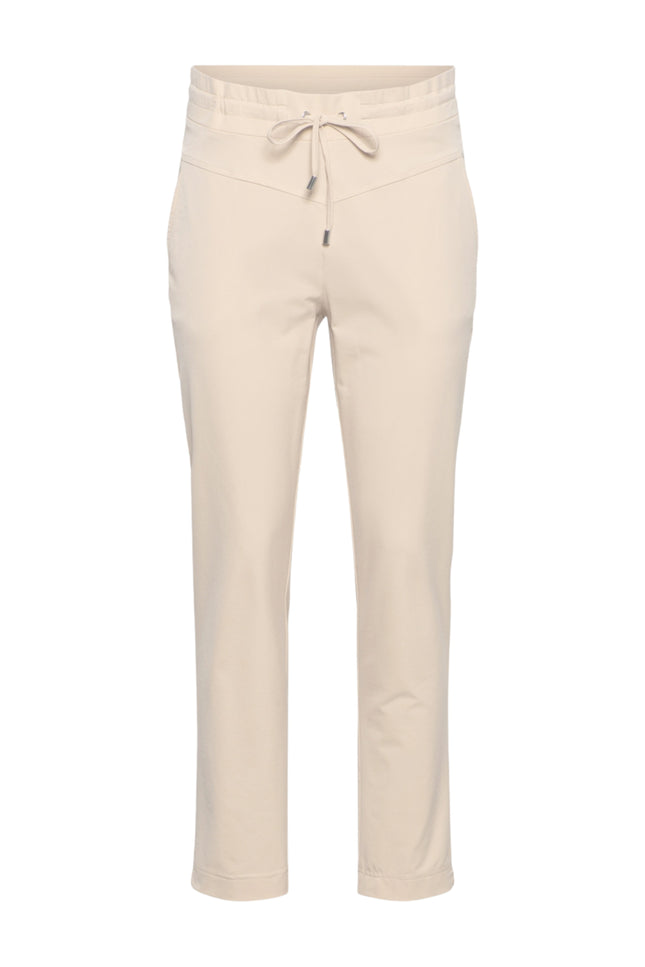 &Co woman Travel Broek Page 7/8 Sand PA146-2 Stretchshop.nl