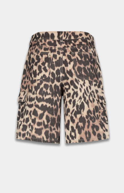 Harper & Yve Short Scott Lexie Leopard Light SS6D103 Stretchshop.nl