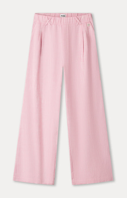 POM Amsterdam Broek Shell Pink SP9559 Stretchshop.nl