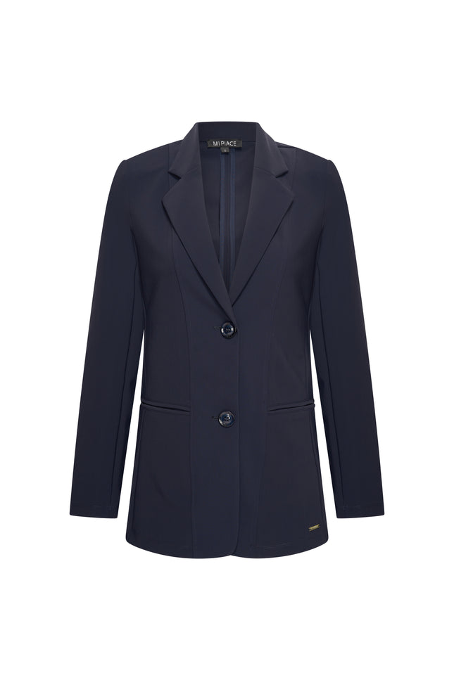 Bonded Travel Blazer Navy 202634