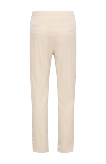 &Co woman Travel Broek Page 7/8 Sand PA146-2 Stretchshop.nl