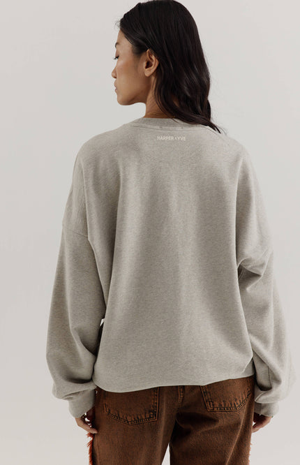 Sweater Downtoearth Grey Melee AW25Y507