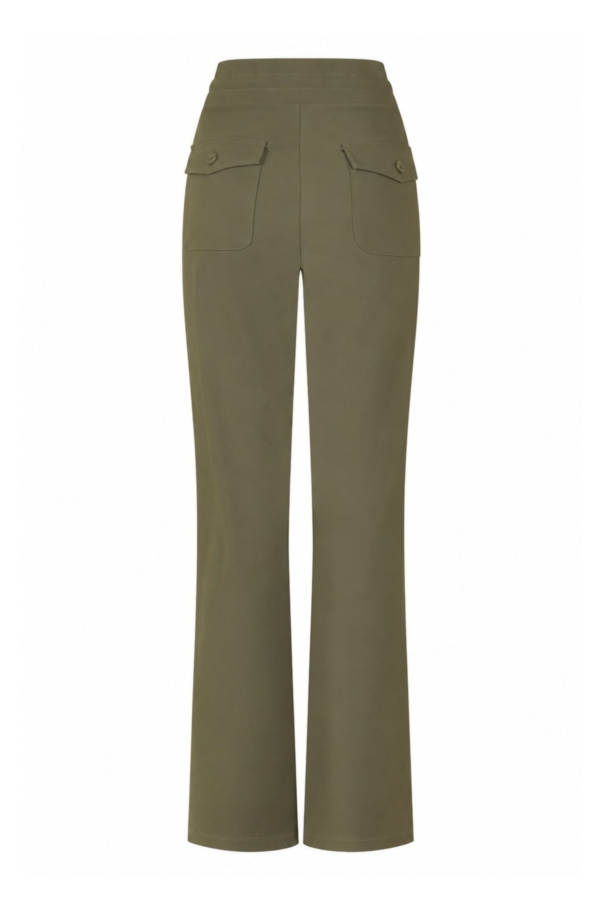 Zoso Travel Broek River Green 265, groene reisbroek met comfortabele pasvorm en functioneel design, getoond in de afbeelding