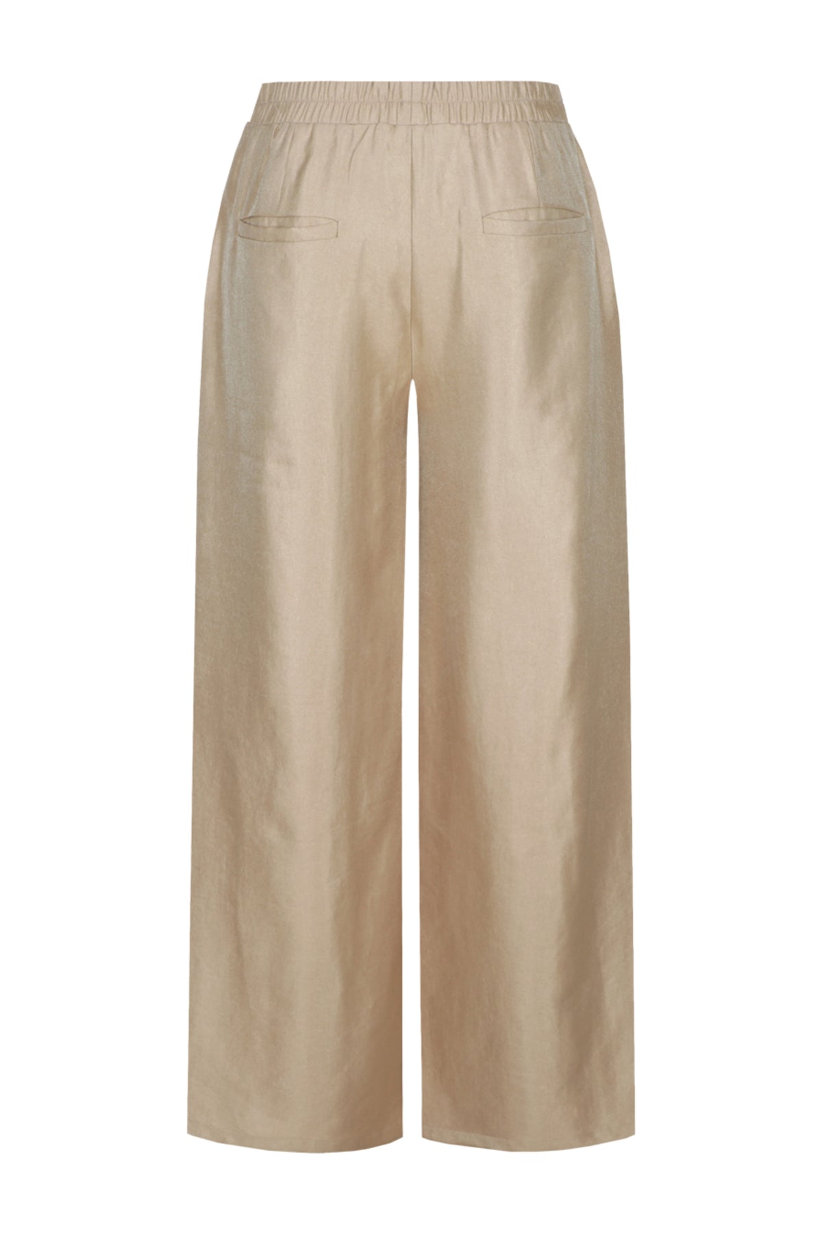 G-maxx Ashling licht camel broek met rechte pasvorm en comfortabele taille, ideaal voor casual en stijlvolle outfits.