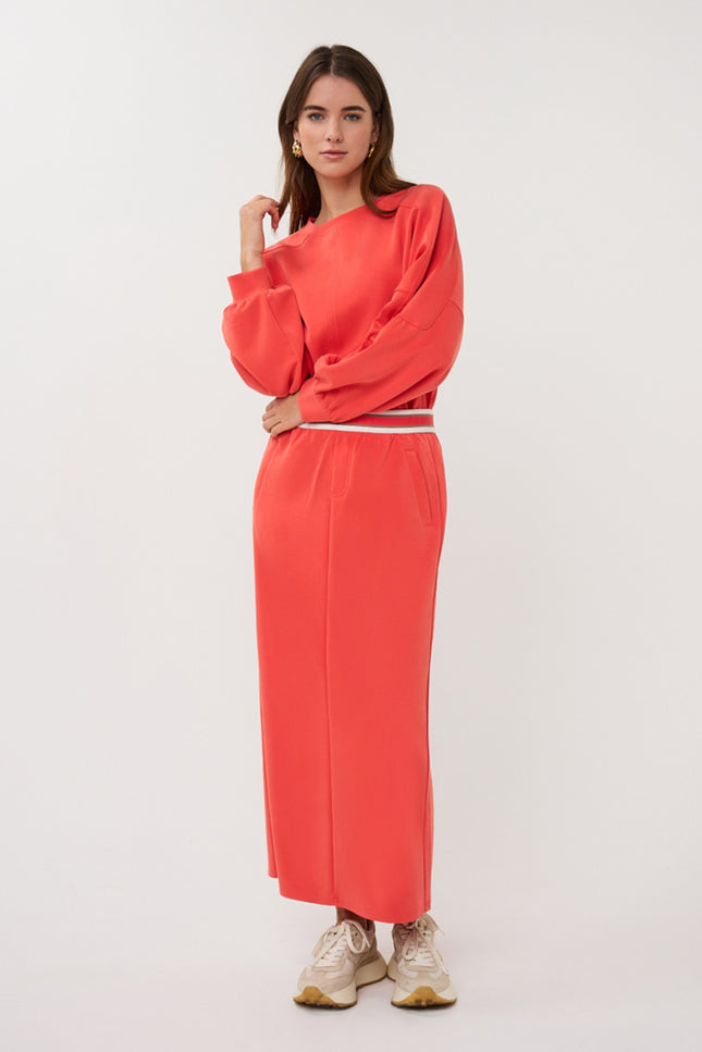 Rok Long Fancy WB Wide Modal Chili Red SP26.05004