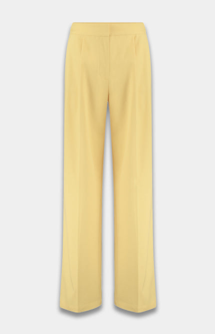 Harper & Yve Broek Anna Light Yellow SS6N106 Stretchshop.nl