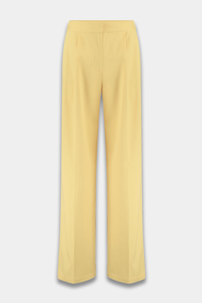 Harper & Yve Broek Anna Light Yellow SS6N106 Stretchshop.nl