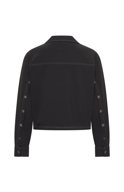 Bonded Travel Jacket Black 202681