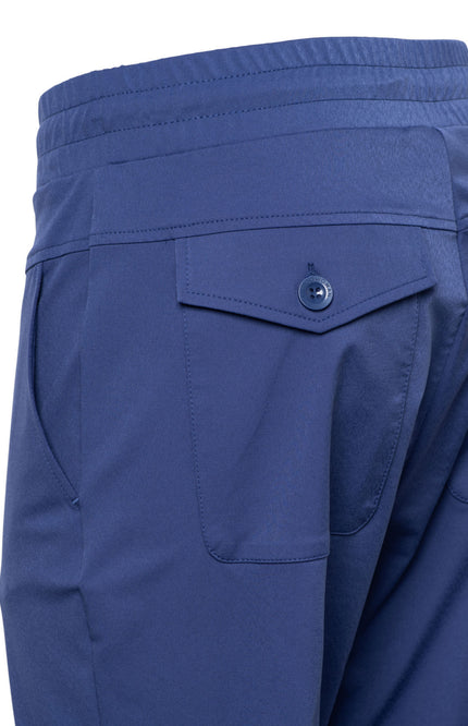 &Co woman Travel Broek Penny Blue PA100-2 Stretchshop.nl