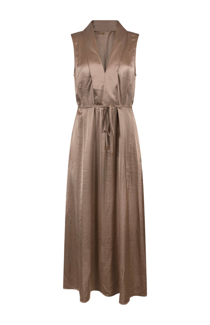 Nukus Jurk Violet Silky Fango NKS14018 Stretchshop.nl