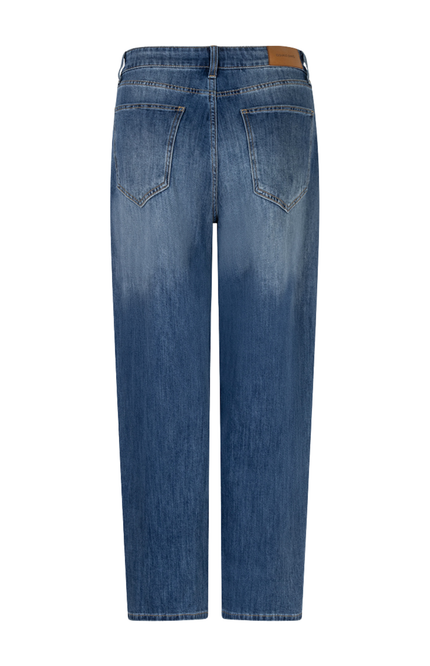 EsQualo Jeans Barrel Fit Jeans Blue SP26.12017 Stretchshop.nl
