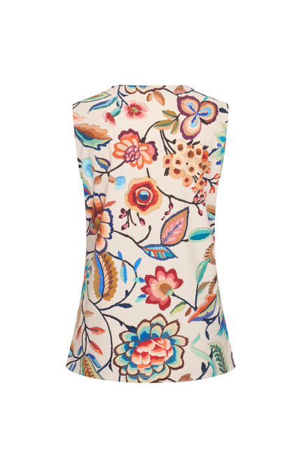 Mi Piace Travel Top Bloom Print Multicolour 202425 Stretchshop.nl