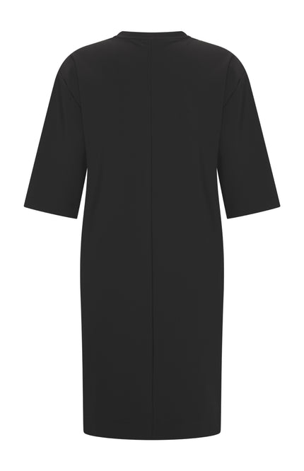 Bonded Travel Jurk Black 202682