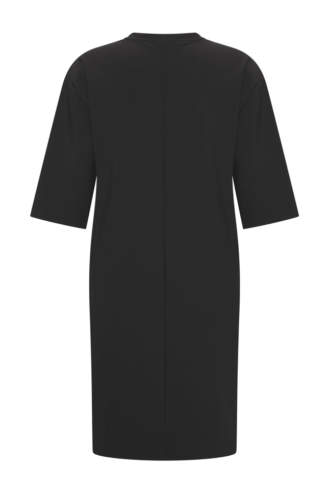 Bonded Travel Jurk Black 202682