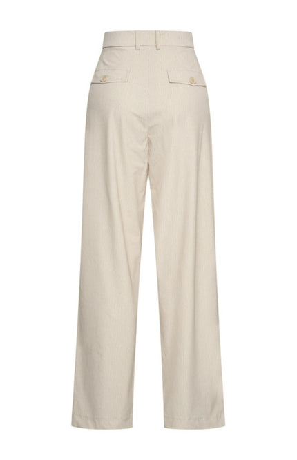 Mi Piace Heavy Travel Broek Pleated Structure Print Kit 202762 Stretchshop.nl