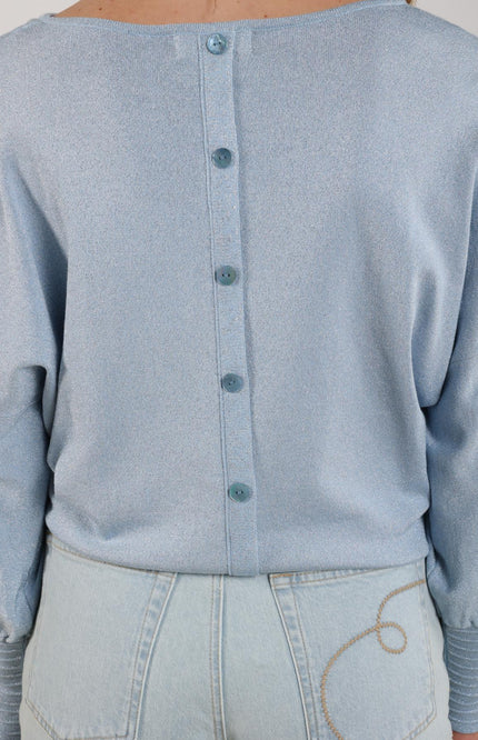 Nukus Trui Jorien Lurex Cloudy NKS03055 Stretchshop.nl