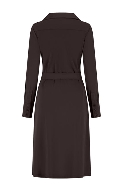 Travel Jurk Danie Dark Brown L36.375.3513