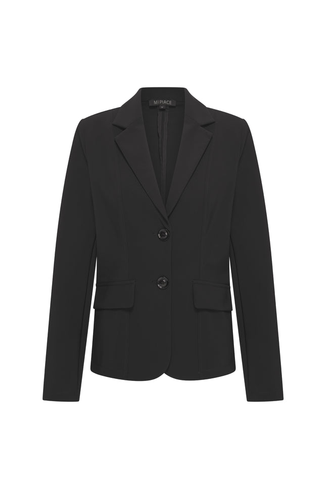 Bonded Travel Blazer Black 202646