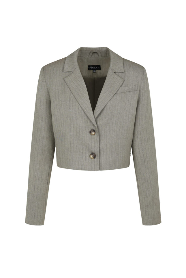Blazer Claire Taupe Stripe