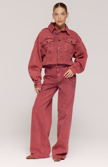 Broek Yve Brick Red AW25D100