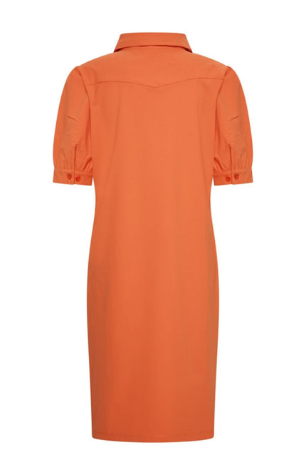 Mi Piace Travel Jurk Polo Orange 202605 Stretchshop.nl