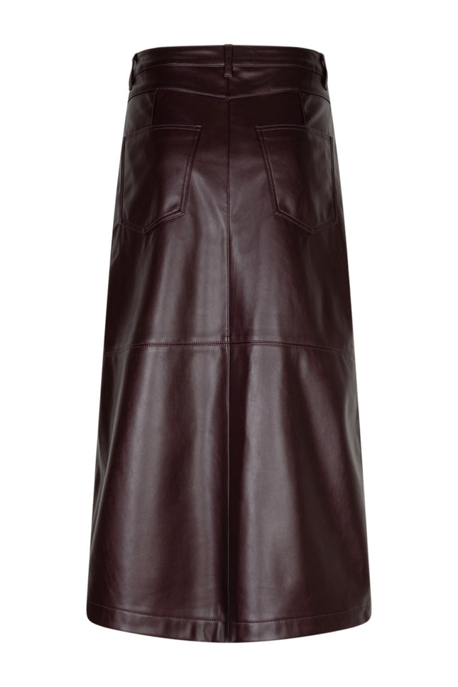 Rok Alina Faux Leather Burgundy SRB5078