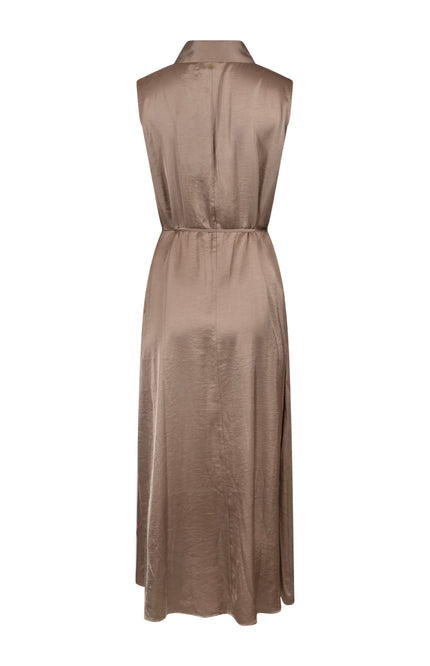 Nukus Jurk Violet Silky Fango NKS14018 Stretchshop.nl