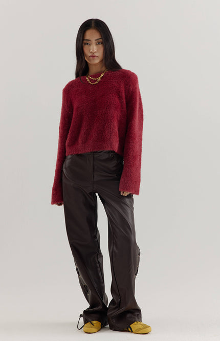 Sweater Nina Ruby Red AW25W502