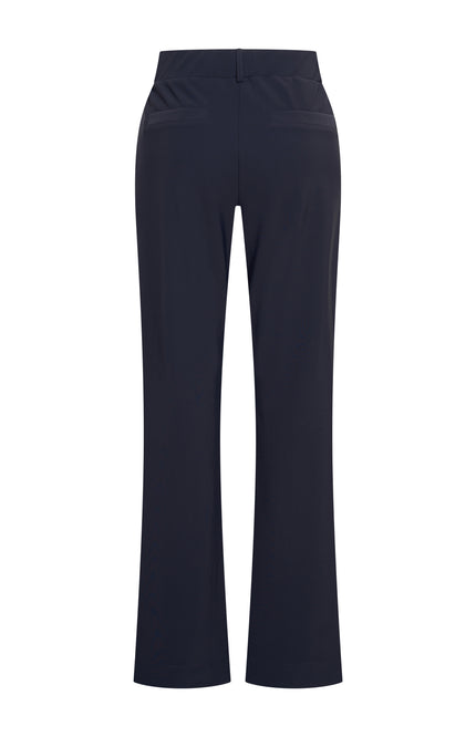 Bonded Travel Broek Straight Navy 202624