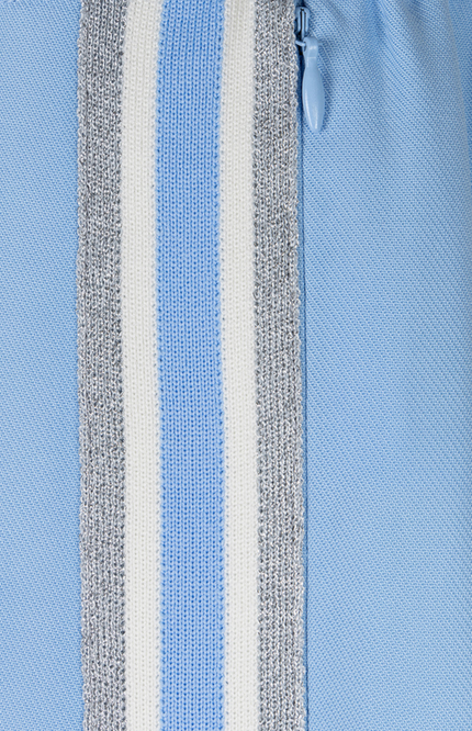 EsQualo Broek Tape Sideseam Pacific Blue SP26.05009 Stretchshop.nl