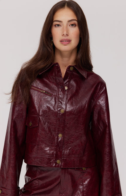 Jacket Bina Red Wine SS6N200