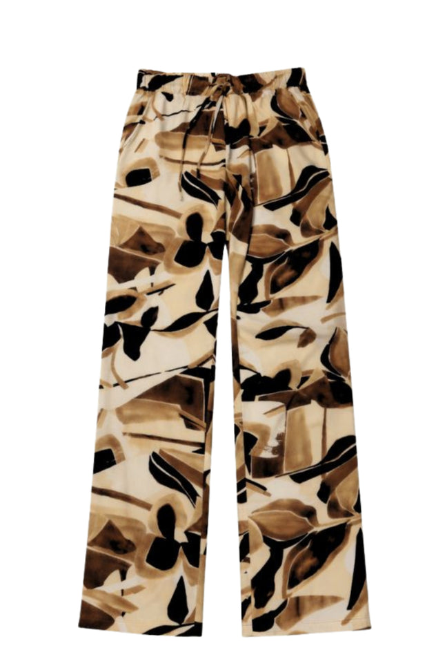 Elvira Casuals Broek Mira Desert Flower Stretchshop.nl