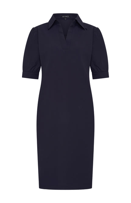 Mi Piace Travel Jurk Polo Navy 202605 Stretchshop.nl