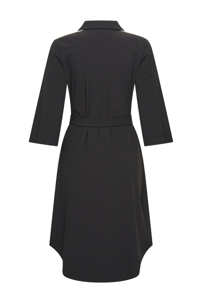 Mi Piace Travel Jurk Tape Black 202665 Stretchshop.nl