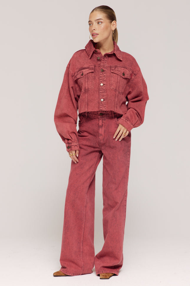 Broek Yve Brick Red AW25D100