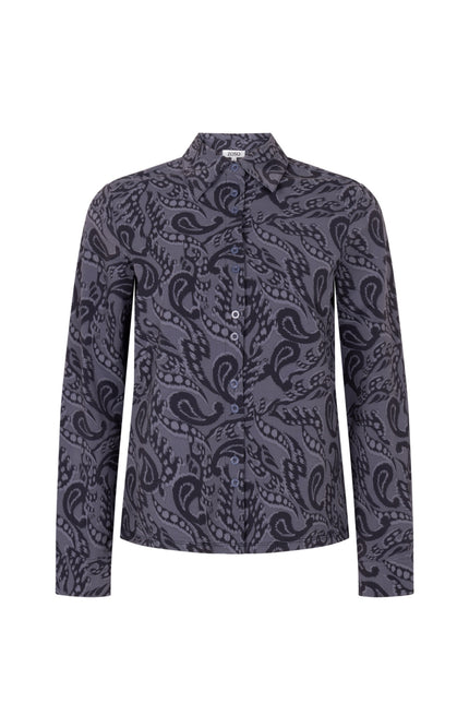 Travel Blouse Vicky Navy 254