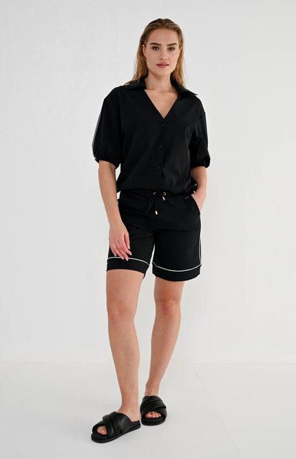 Maicazz Travel Short Tuba Black Stretchshop.nl