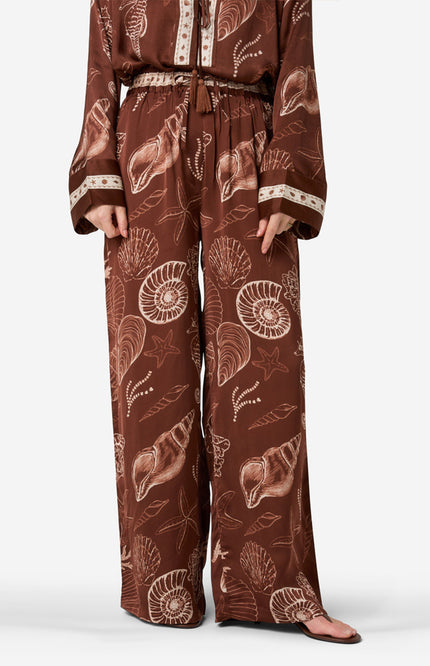Broek Piero Shell Marrón