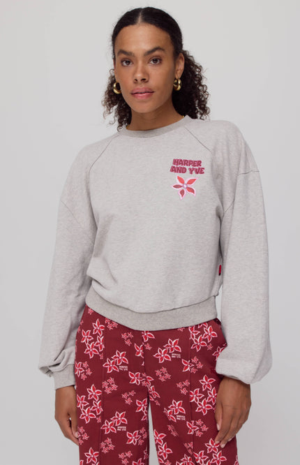 Sweater Alldaydrama Grey Melee AW25Y505