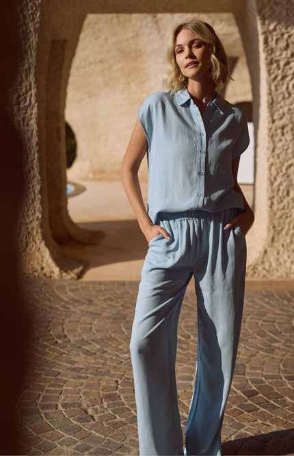 Nukus Broek Novi Cloudy NKS09090 Stretchshop.nl