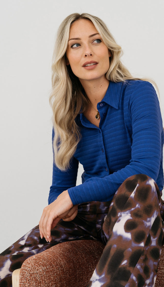 Broek Nadine Purple Tie-Dye Iris Multi PA388