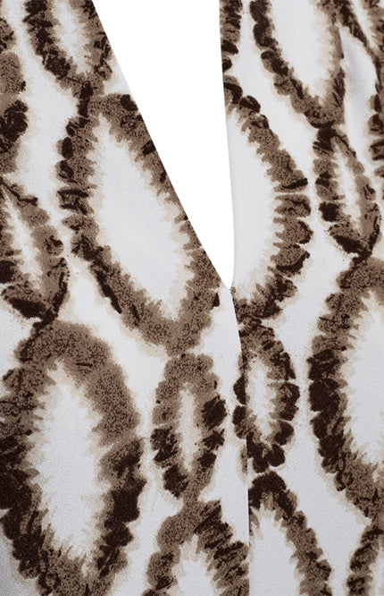 Freequent Jurk Fqfloi Brilliant White Coffee Bean 208036 Stretchshop.nl