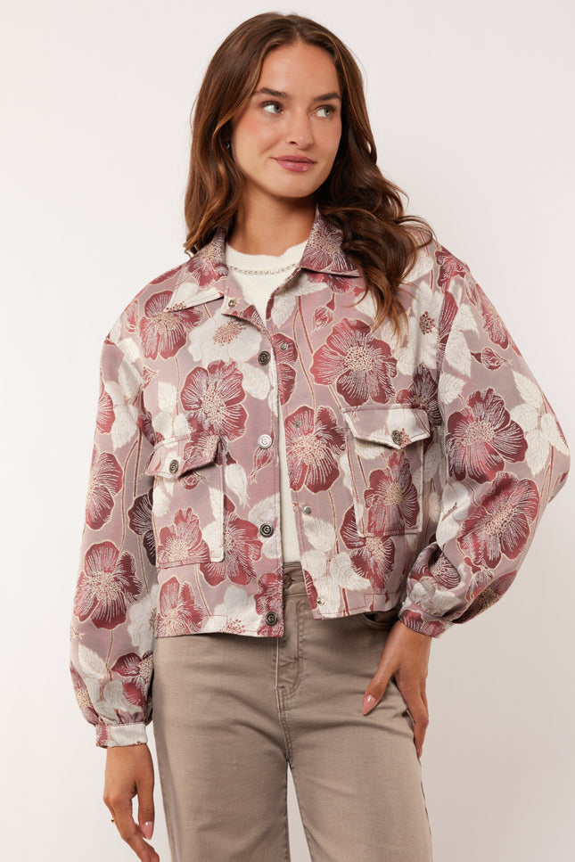 Jacket Samira Beaulojais Red Sand