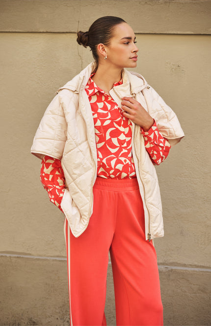 Blouse Scarlet Graphic Print SP26.14004